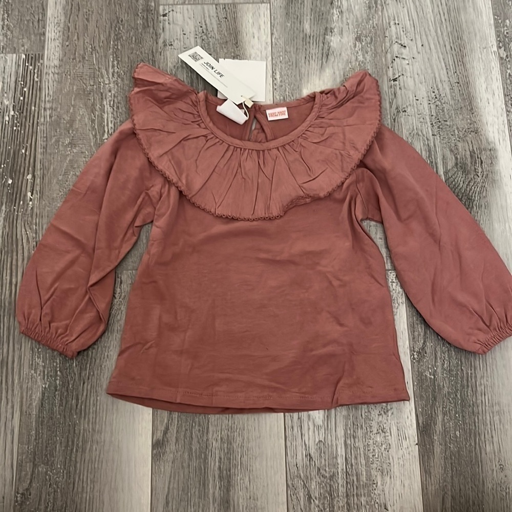 Zara Bib Collar Oversized Blouse - Picture 4 of 9